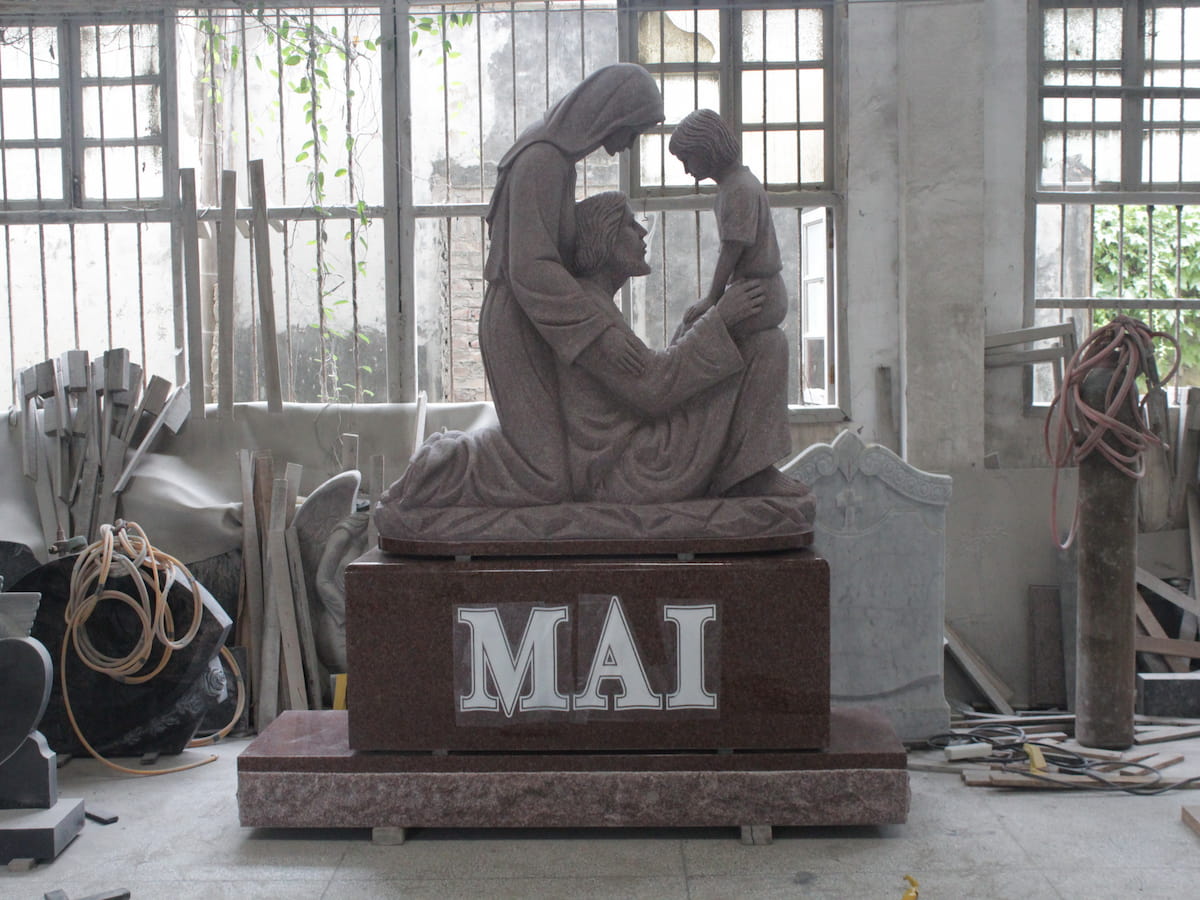 Romanian Monument, Romanian Memorial, Romanian Gravestone, Romanian Cemetery Stone